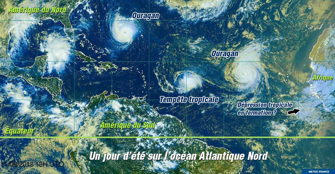 image satellite meteo france systeme chaotique ouragan